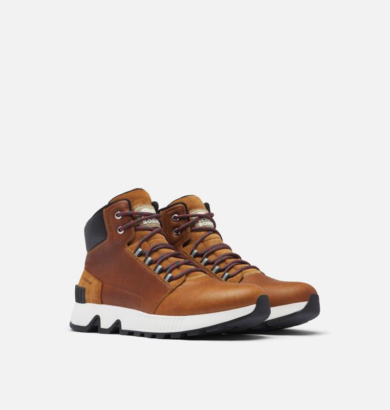 Mens Booties Brown - Sorel Mac Hill™ Mid LTR - 674-FBVCNP